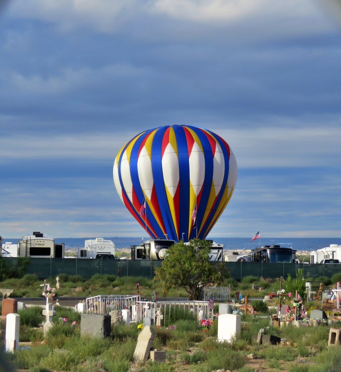 Baloon in RV park